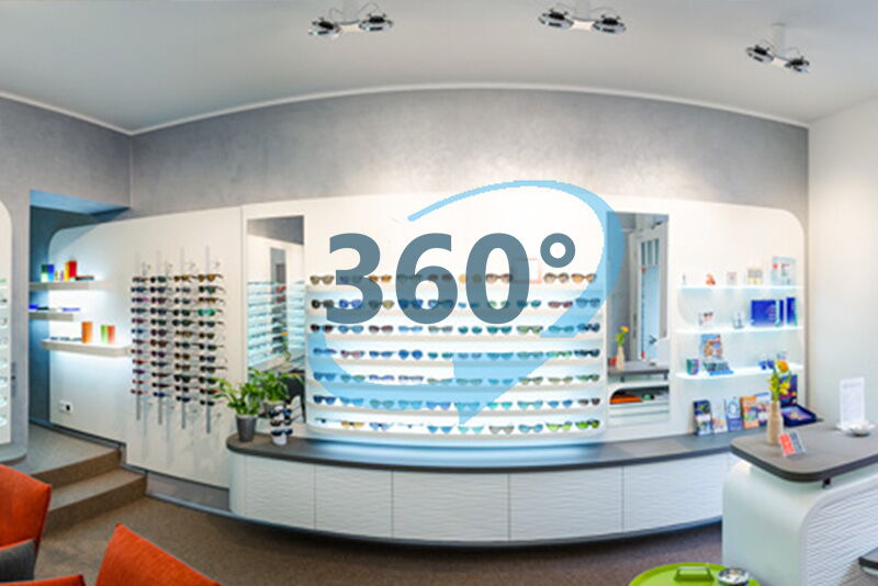 Fotograf 360° Rundgang Augenoptiker