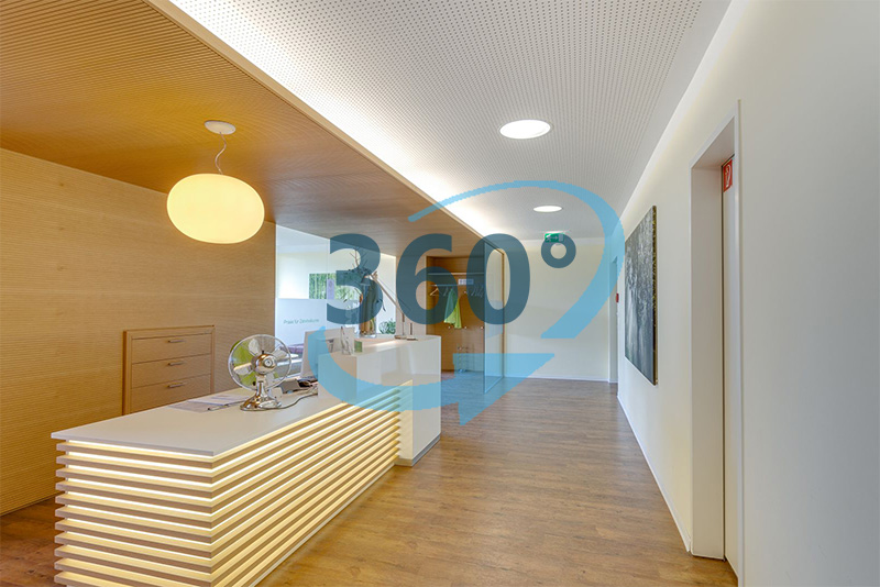 Virtueller 360 Grad Rundgang Zahnarztpraxis Leipzig